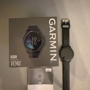 Garmin Venu Black AMOLED Smartwatch